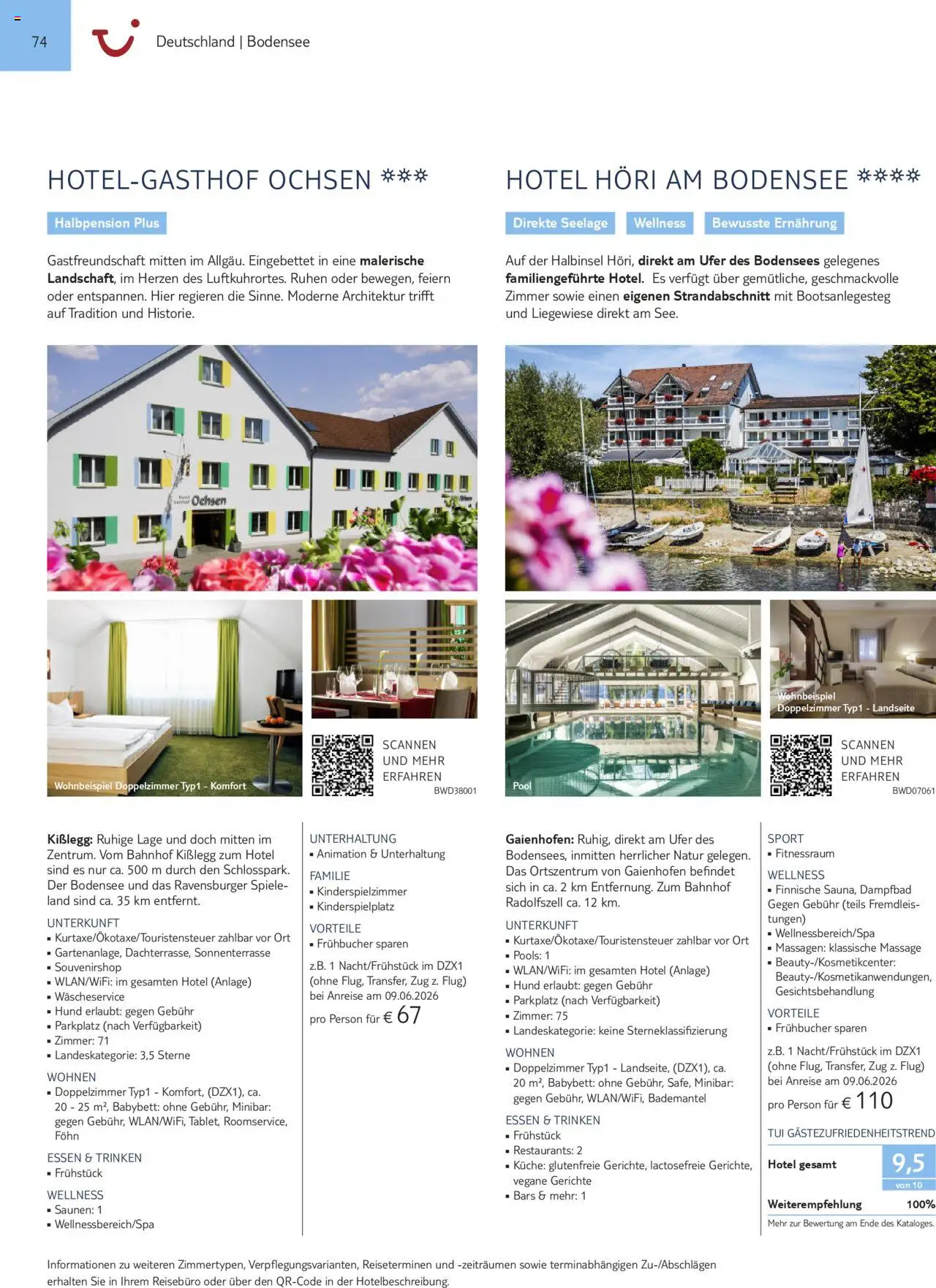 Vorschau von dem Prospekt des Geschäftes TUI, gültig ab dem 01.11.2025 - Küche, Gerichte, Babybett, Föhn, Bademantel