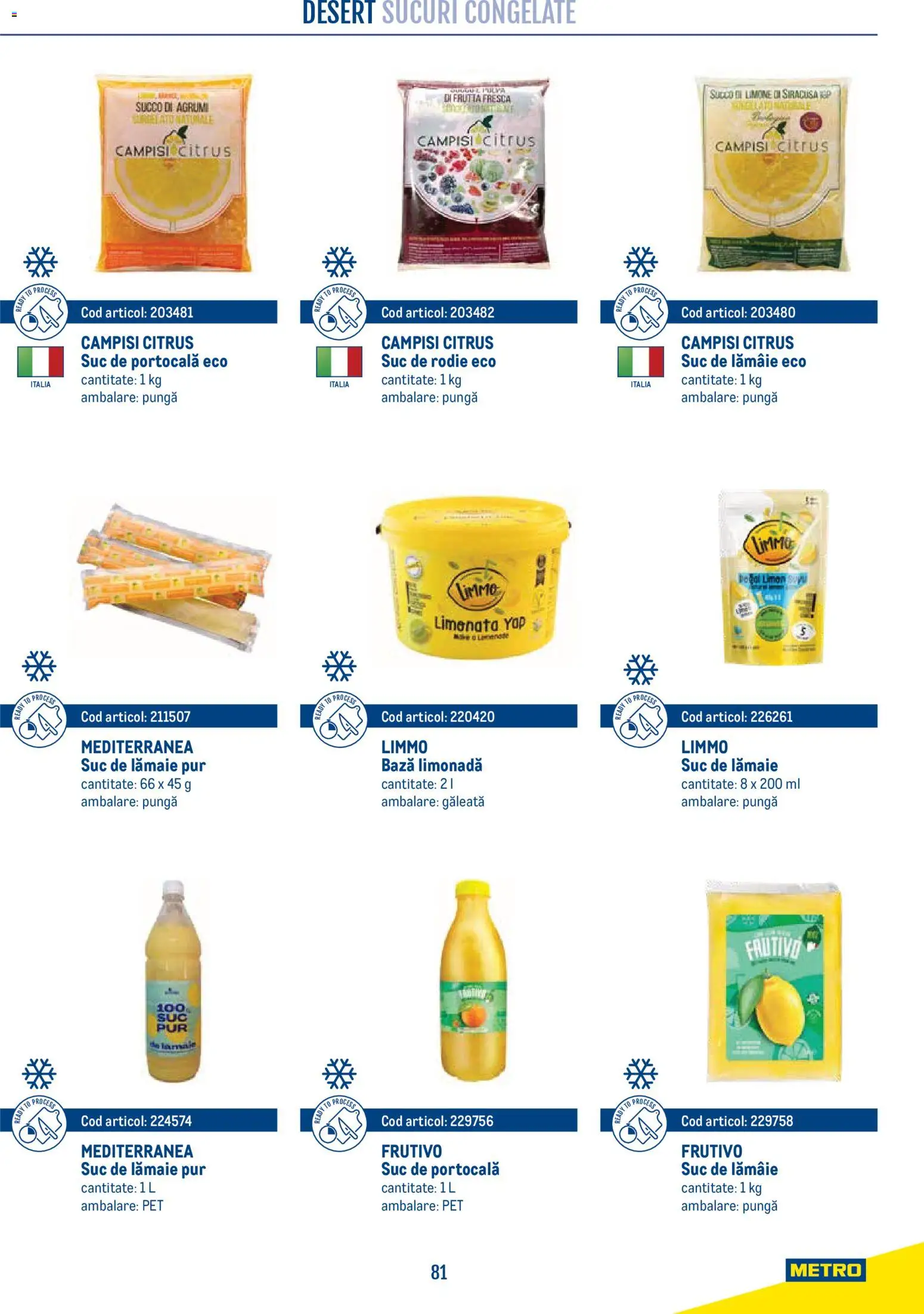 Previzualizarea de cataloage: Metro Metro Catalog Smart Chef valabil de la 21.04.2026 - Top, Desert, Limonada, Suc, Lămâie, Pungă, Suc de lamaie