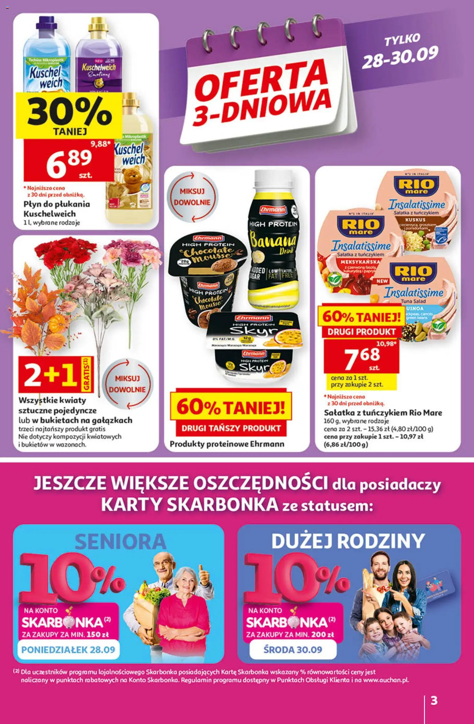 Pogląd gazetki "Auchan gazetka - 30 Lat Hipermarket" ze sklepu Auchan ważnej od 24.09.2026