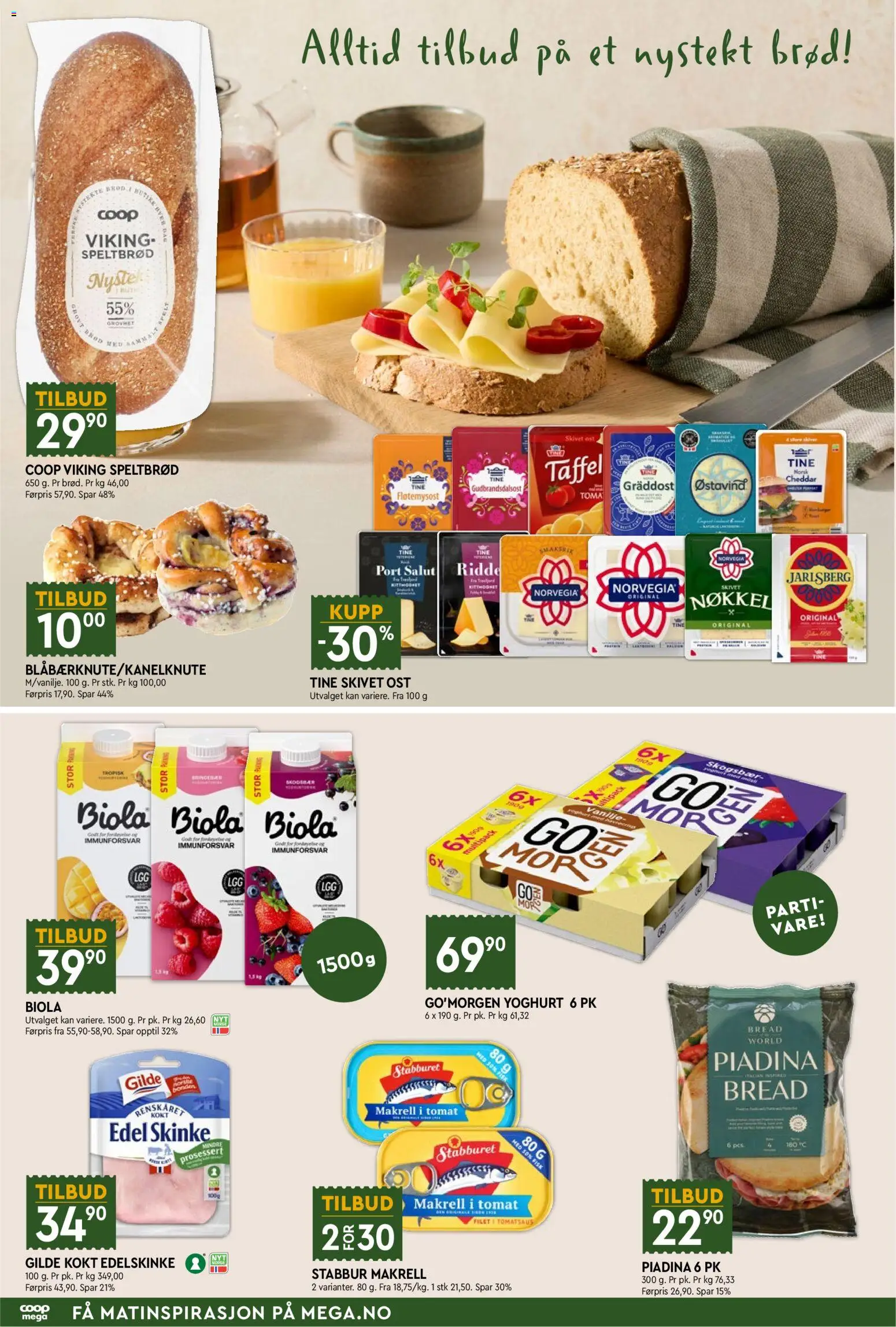 Forhåndsvis Coop Mega kundeavis fra butikk Coop Mega gyldig fra 28/09/2026