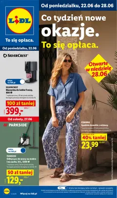 Pogląd gazetki "Lidl Katalog" ze sklepu Lidl ważnej od 22.06.2026