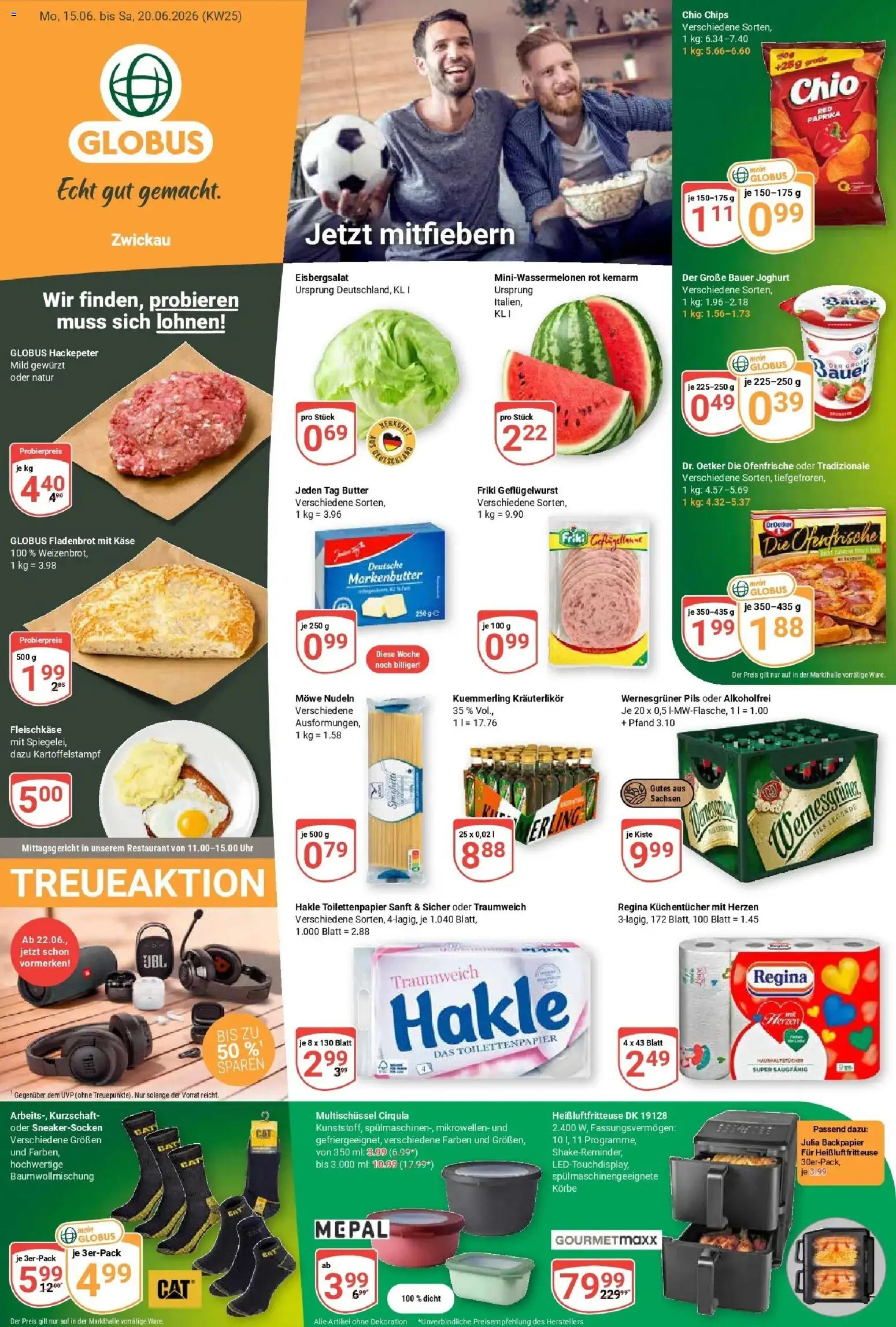 Vorschau von dem Prospekt des Geschäftes Globus, gültig ab dem 15.06.2026