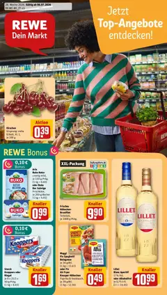 Vorschau von dem Prospekt des Geschäftes Rewe, gültig ab dem 06.07.2026