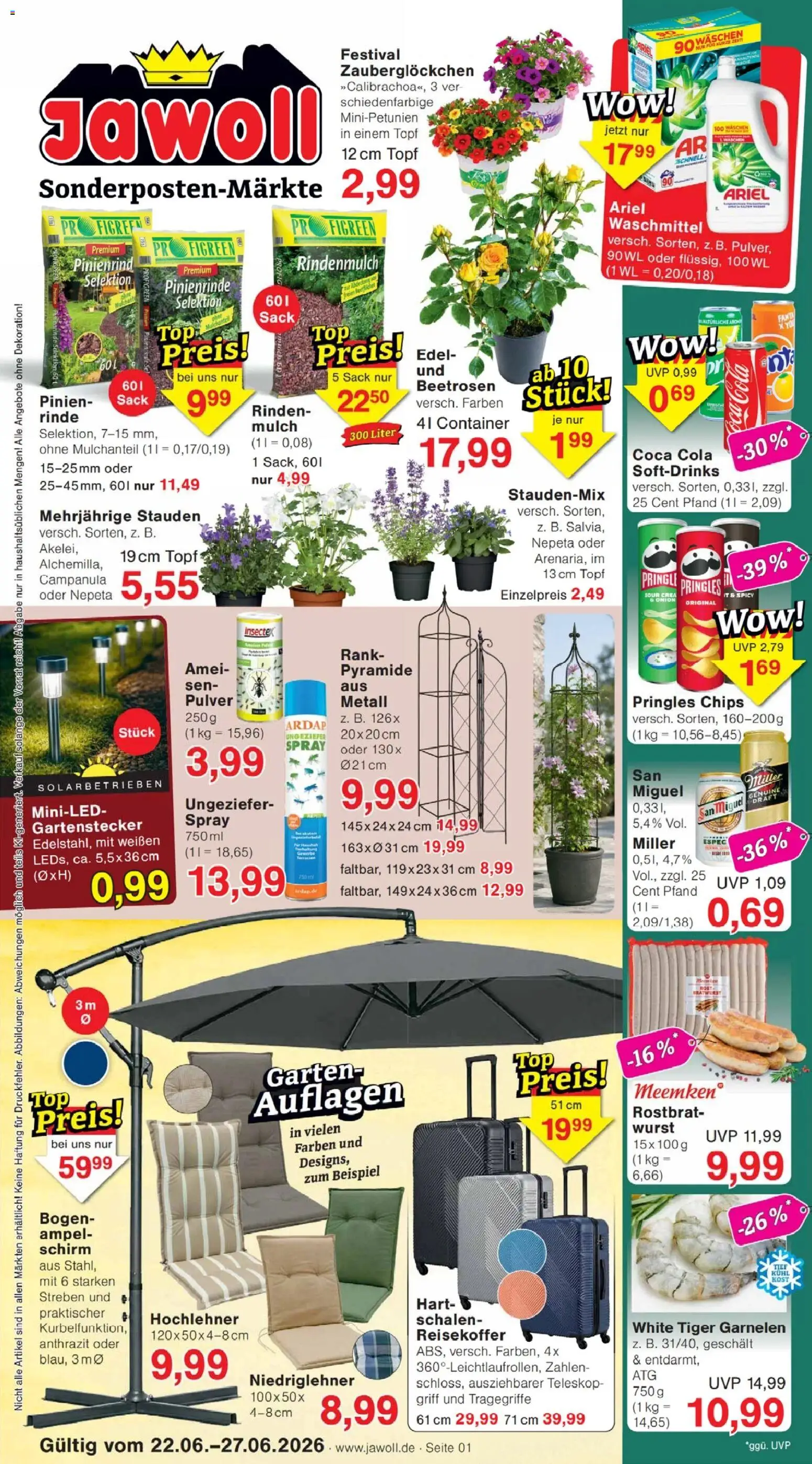 Vorschau von dem Prospekt des Geschäftes Jawoll, gültig ab dem 22.06.2026