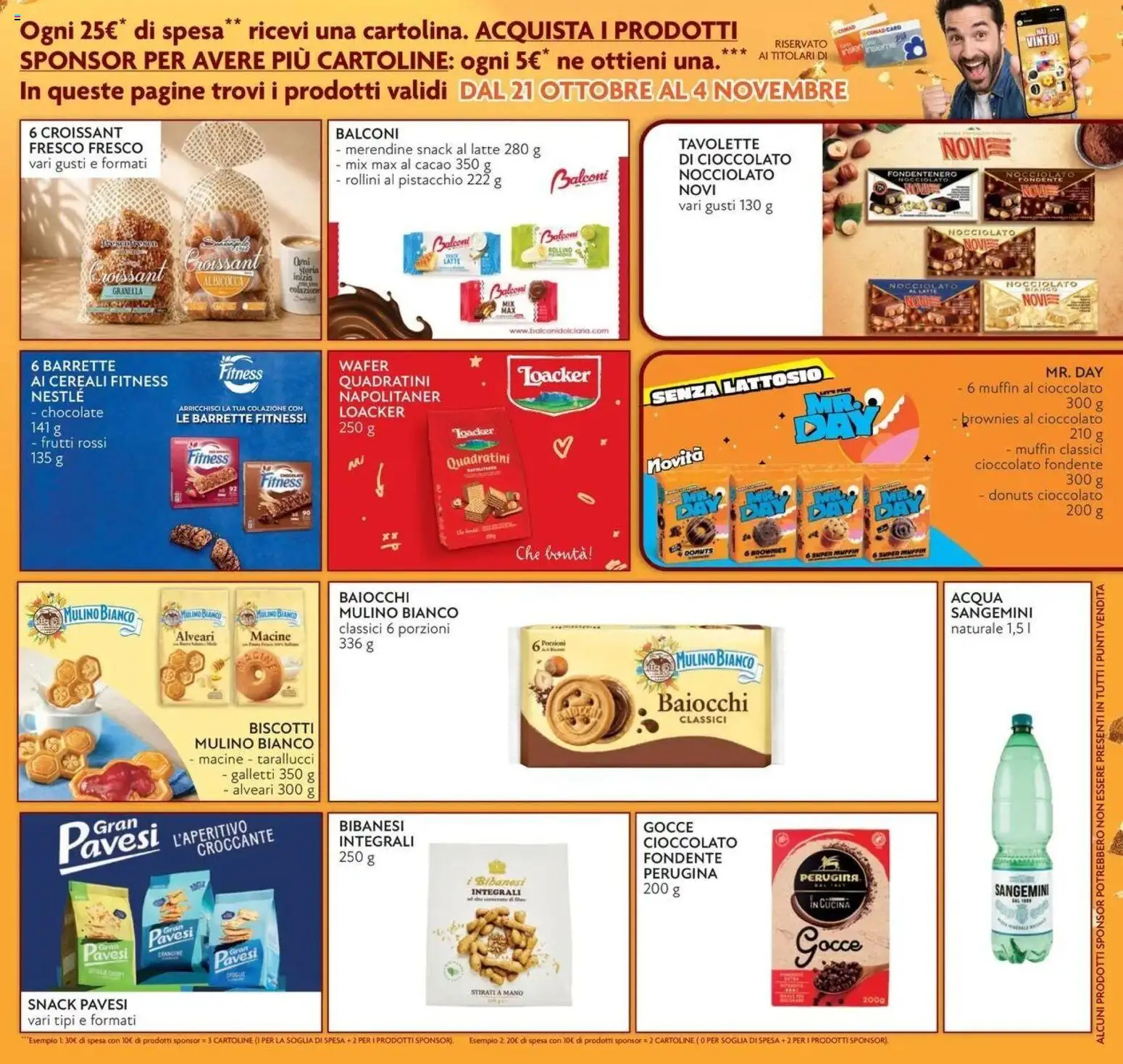 Anteprima dell'opuscolo Conad volantino Rio Saliceto dal negozio Conad valido da 21/10/2026
