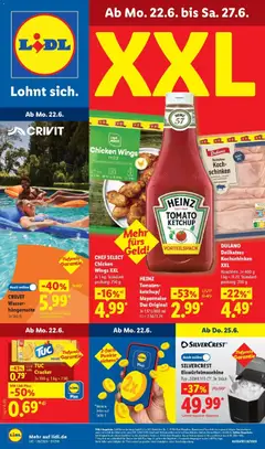 Vorschau von dem Prospekt des Geschäftes Lidl, gültig ab dem 21.06.2026