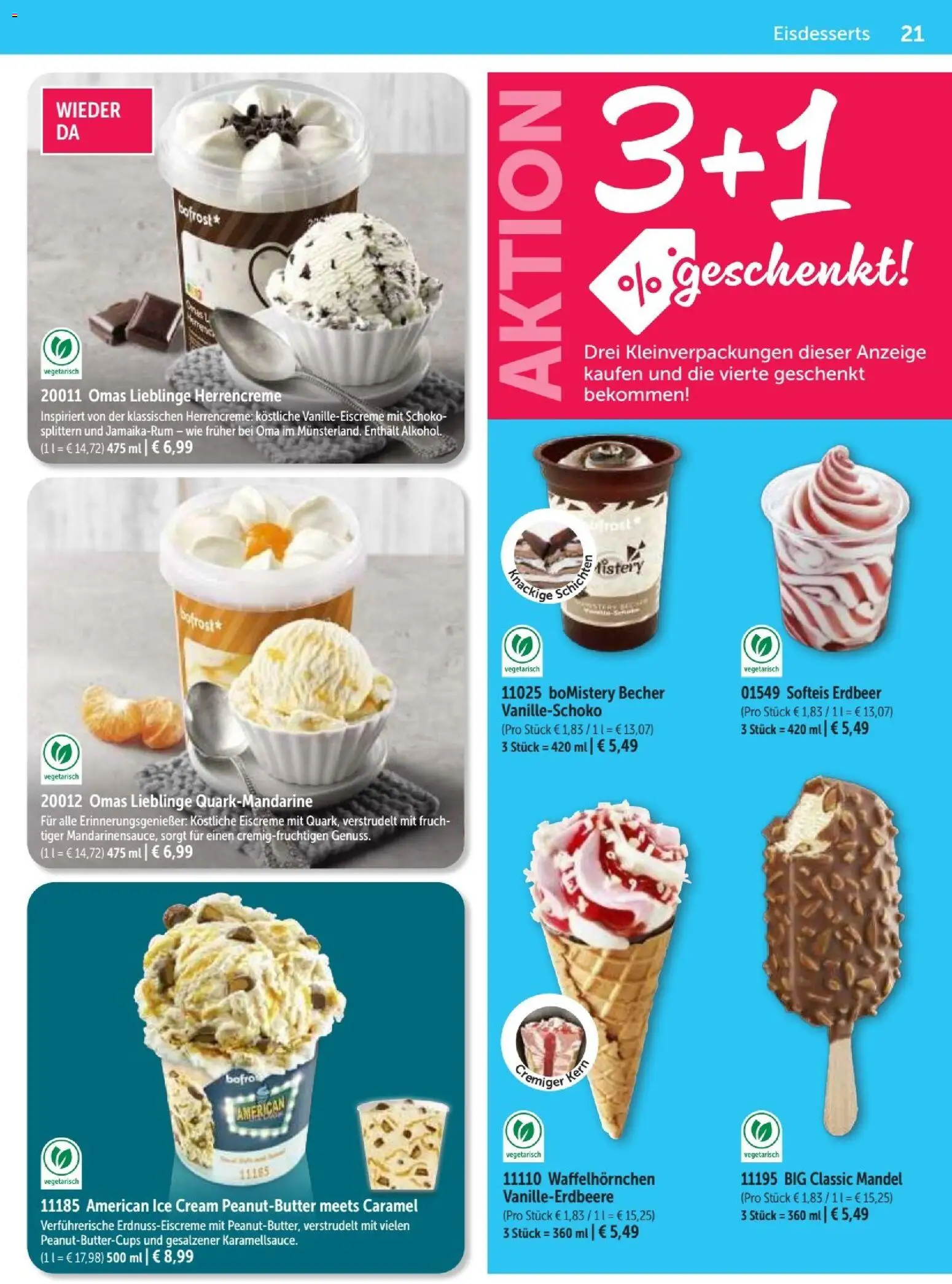 Vorschau von dem Prospekt des Geschäftes Bofrost, gültig ab dem 07.09.2026 - Eiscreme