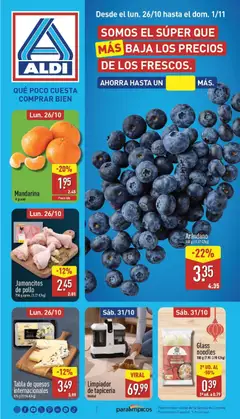 Vista previa del folleto de la tienda Aldi válido desde el 26/10/2026 