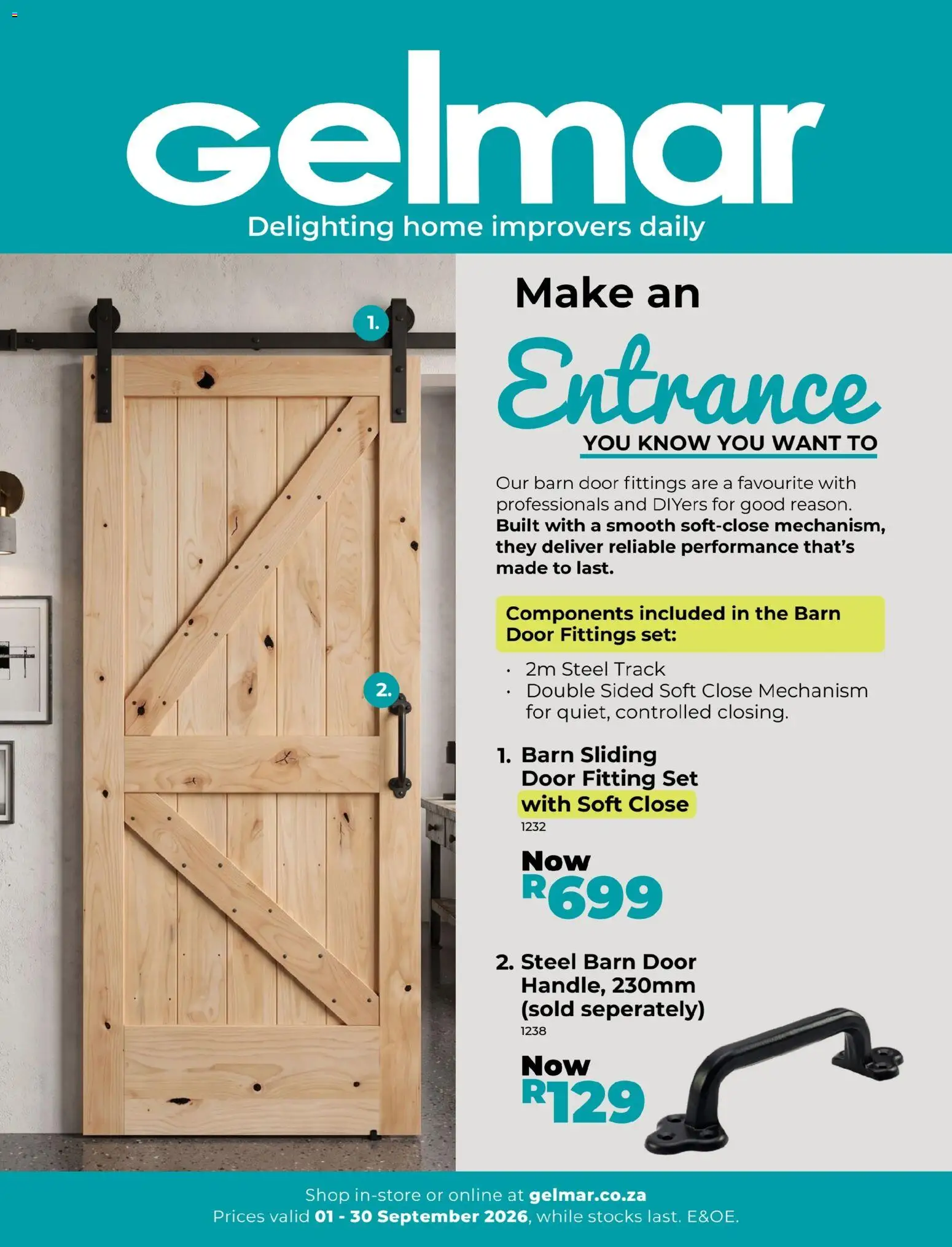 Preview of Gelmar flyer valid from 01/09/2026
