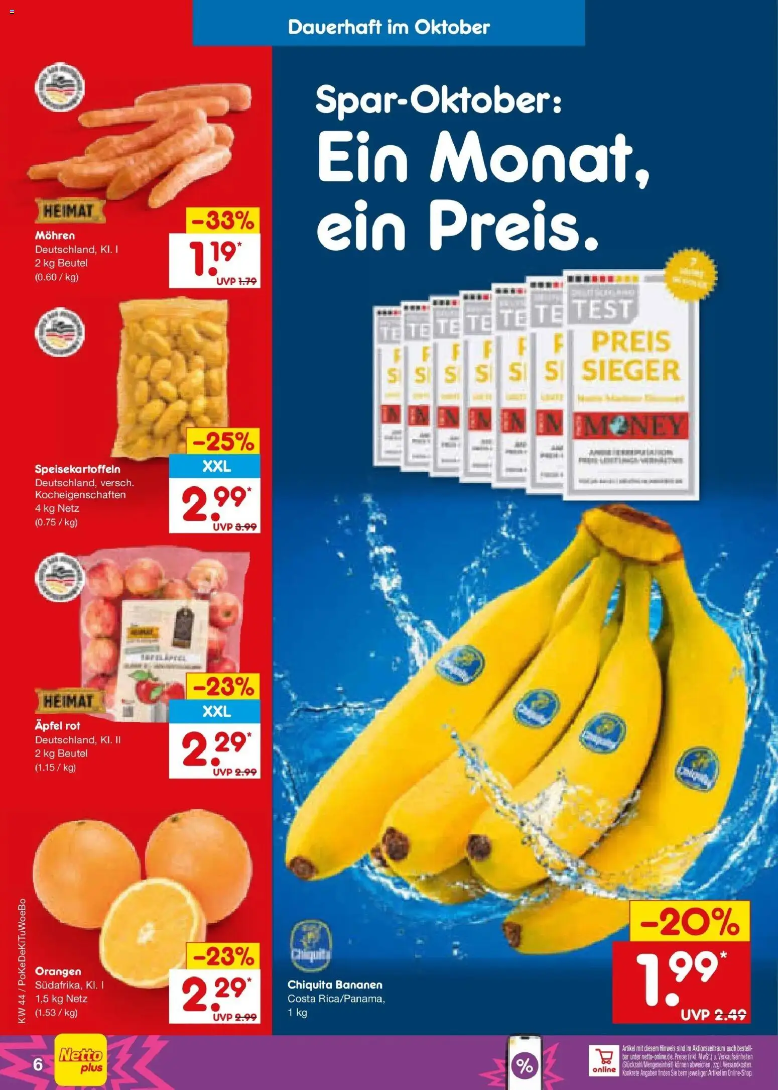 Vorschau von dem Prospekt des Geschäftes Netto Marken-Discount, gültig ab dem 26.10.2026