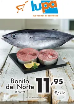 Vista previa del folleto de la tienda Lupa Supermercados válido desde el 10/09/2026 