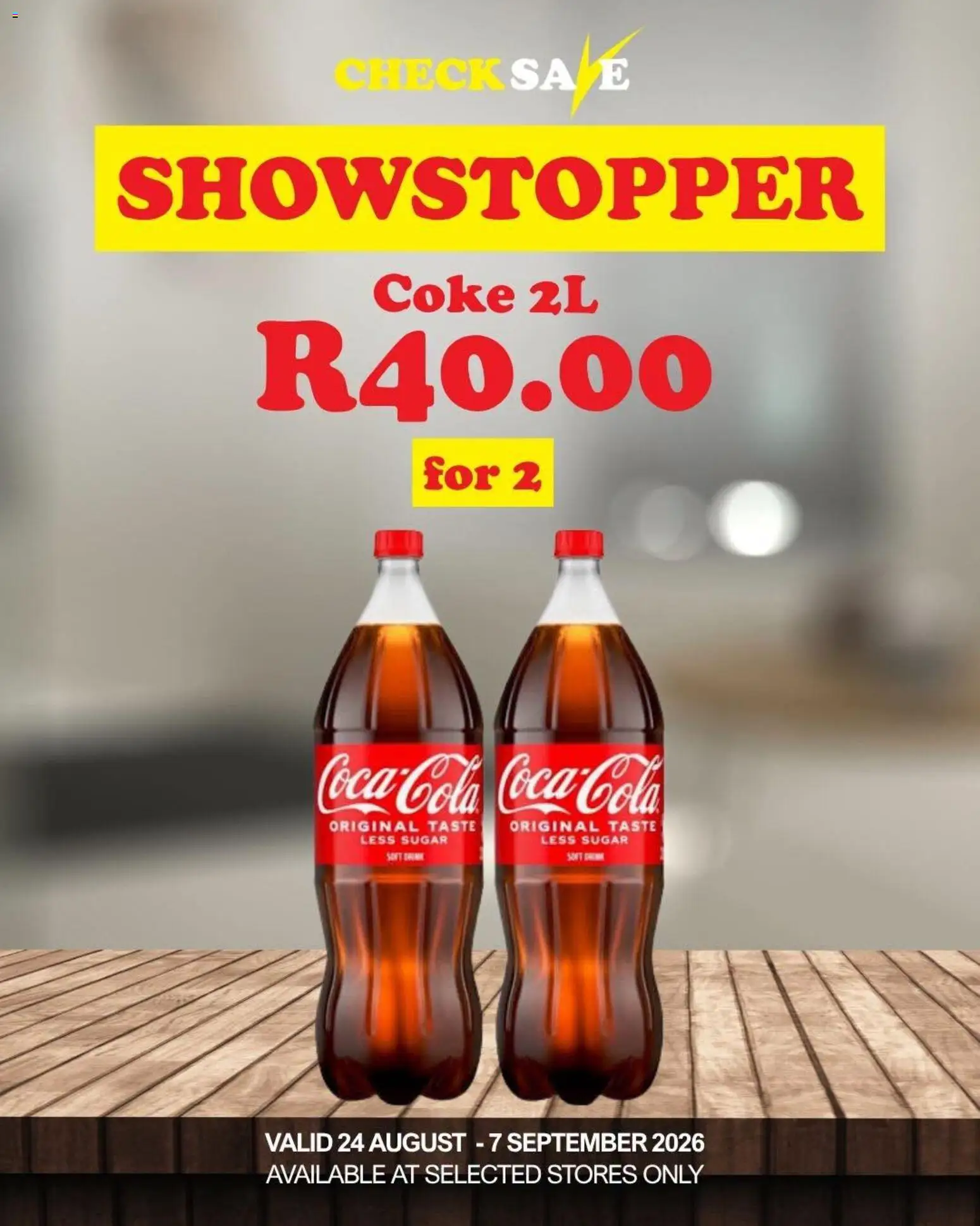 Preview of Check Save flyer valid from 24/08/2026