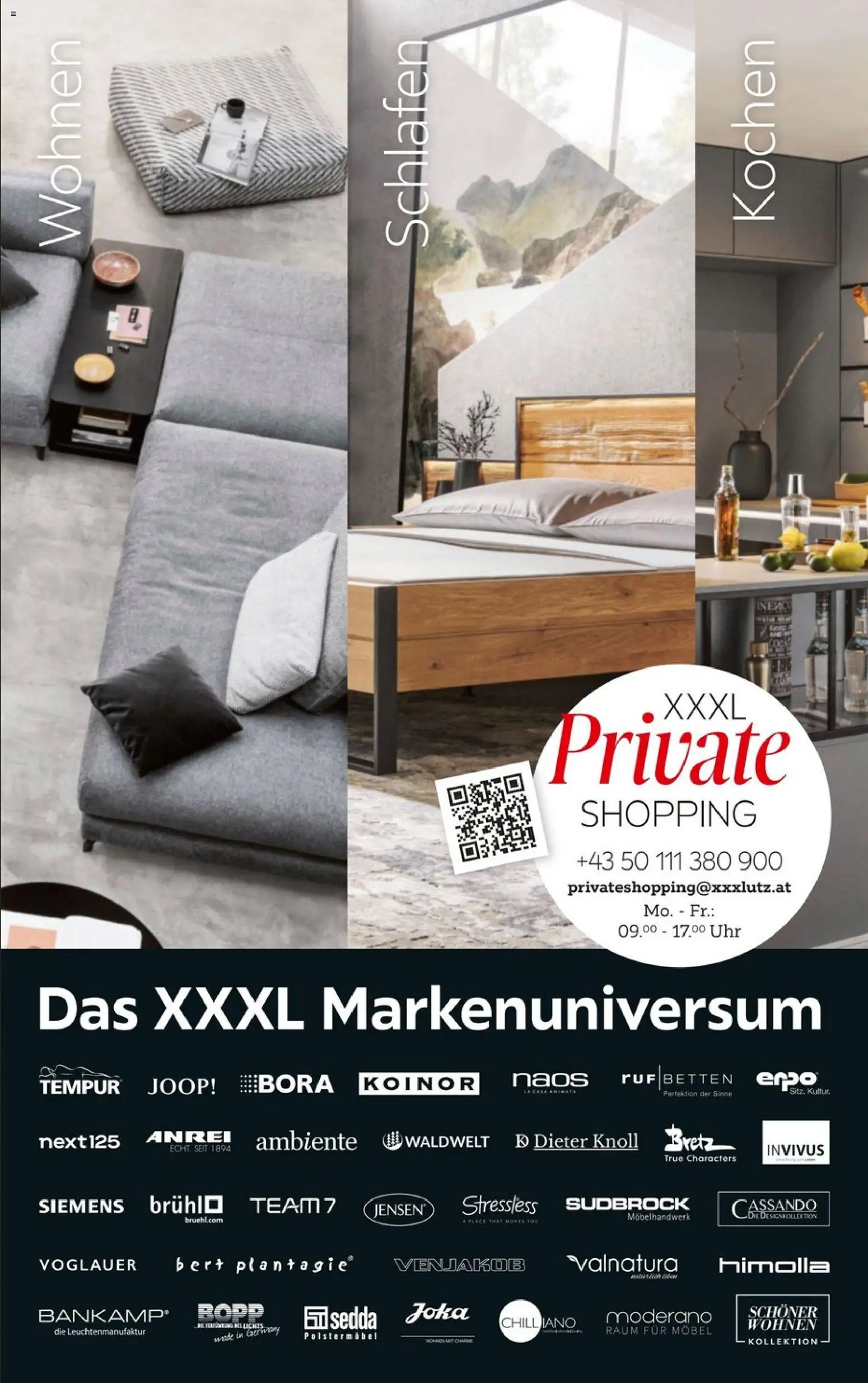 Vorschau der Angebote: XXXLutz XXXLutz Das XXXL Markenuniversum gültig ab 27.10.2026 - Uhr