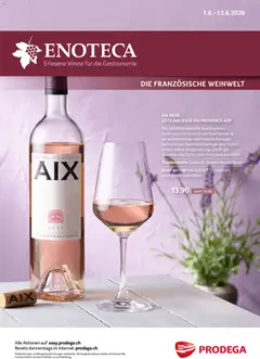 Vorschau des Merkblatts Prodega aktionen Enoteca vom Shop Prodega gültig von 01.06.2026 bis 13.06.2026