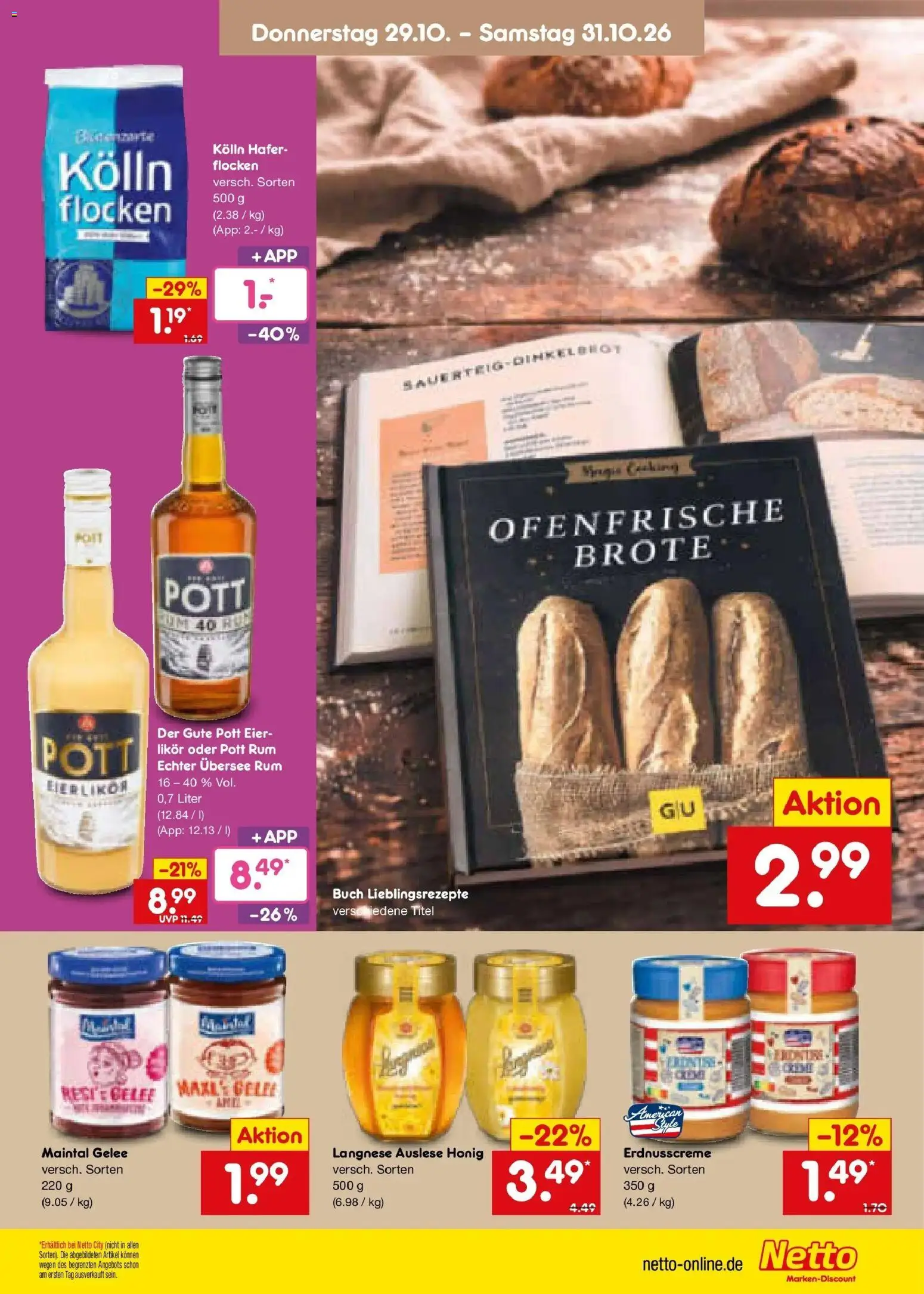 Vorschau von dem Prospekt des Geschäftes Netto Marken-Discount, gültig ab dem 26.10.2026