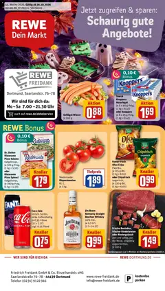 Vorschau von dem Prospekt des Geschäftes Rewe, gültig ab dem 26.10.2026