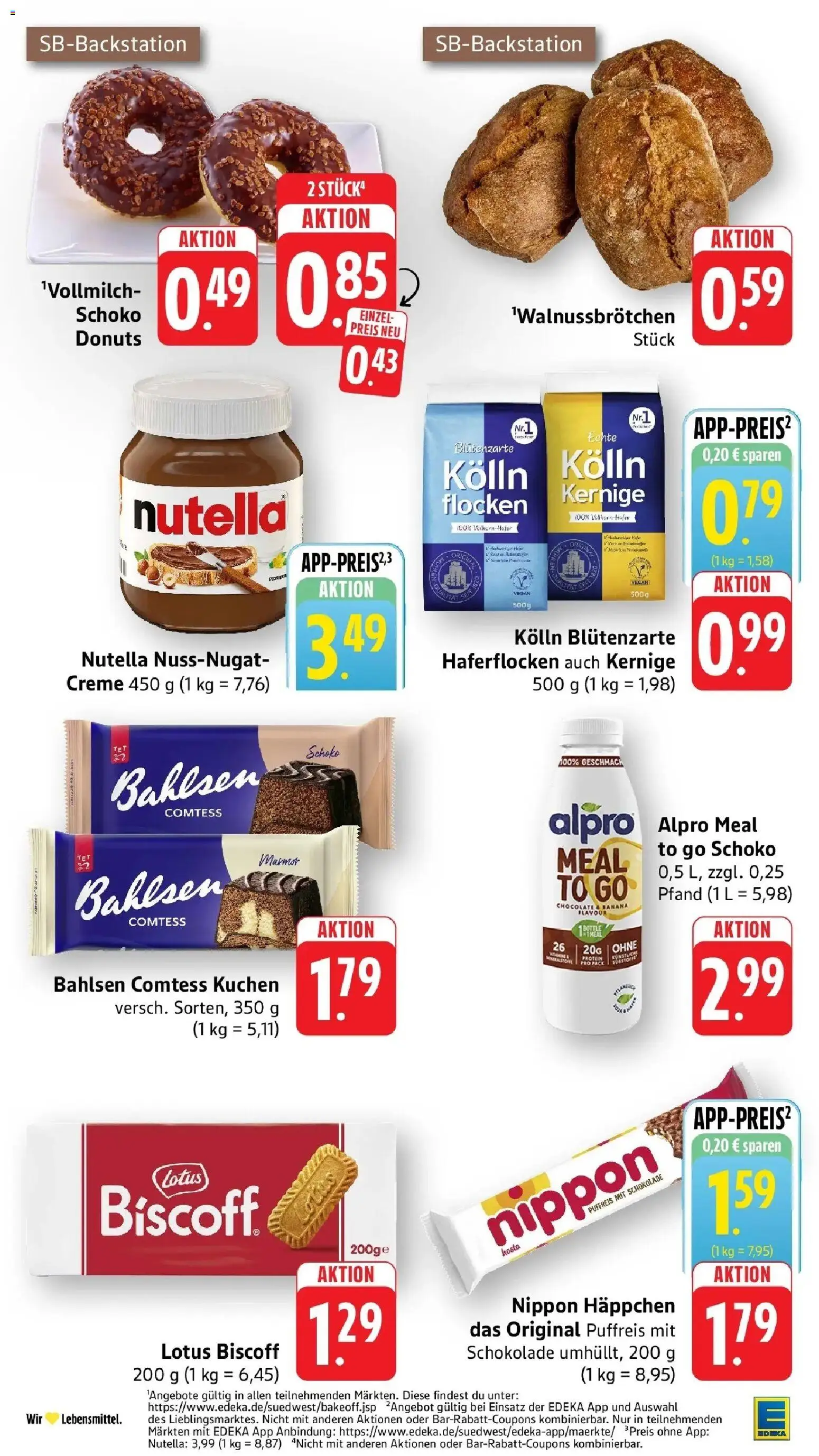 Vorschau von dem Prospekt des Geschäftes Edeka, gültig ab dem 05.10.2026