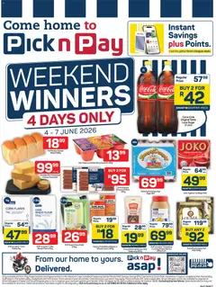 Preview of Pick n Pay flyer valid from 04/06/2026