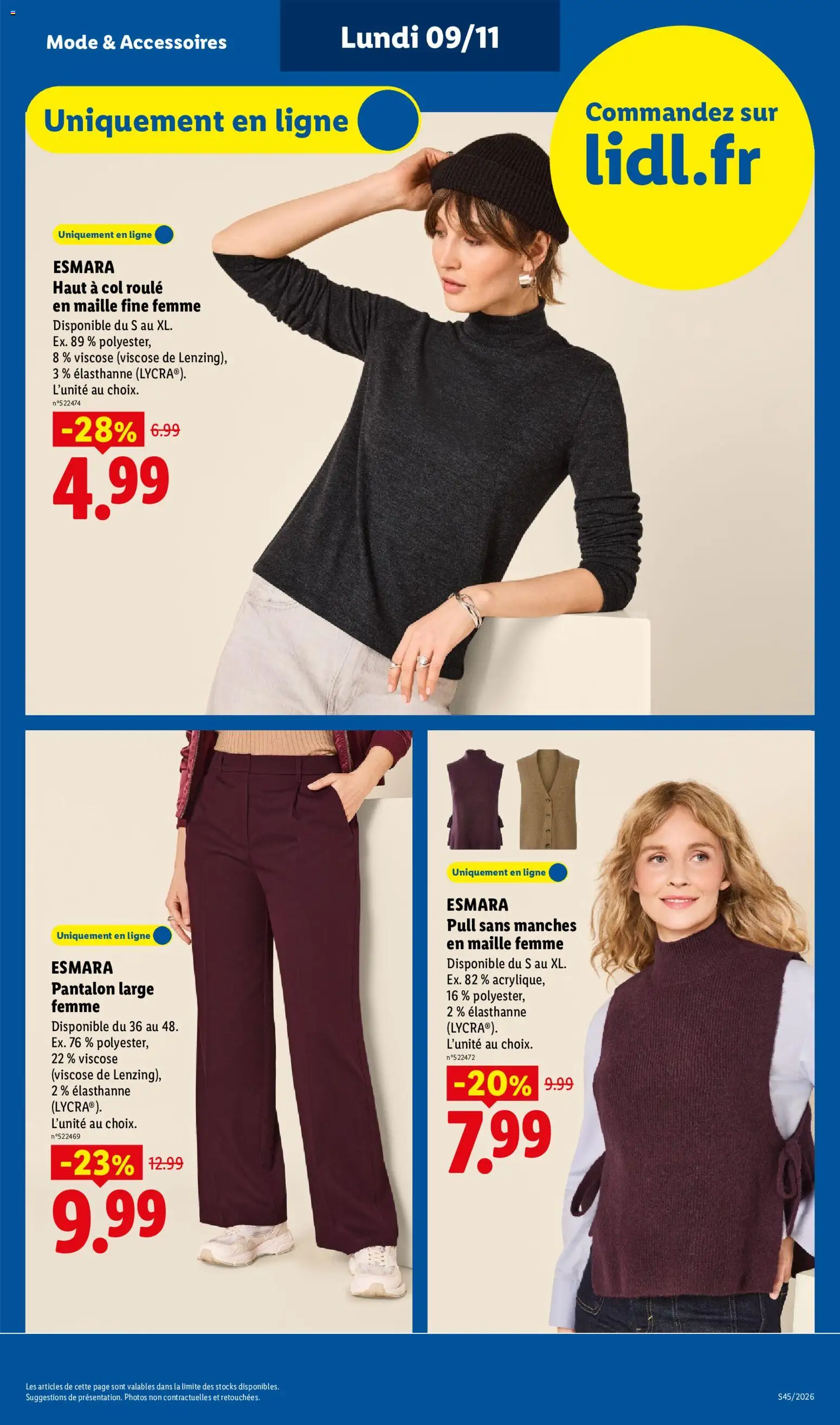 Prévisualisation de LIDL catalogue du magasin LIDL formulaire valide 05/11/2026