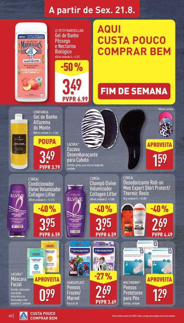 Novo folheto Aldi a partir de 17/08