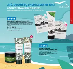 TianDe parduotuvės leidinio TianDe leidinys - Atėjo karštų	pasiūlymų metas galiojančio nuo 2026.08.01 peržiūra