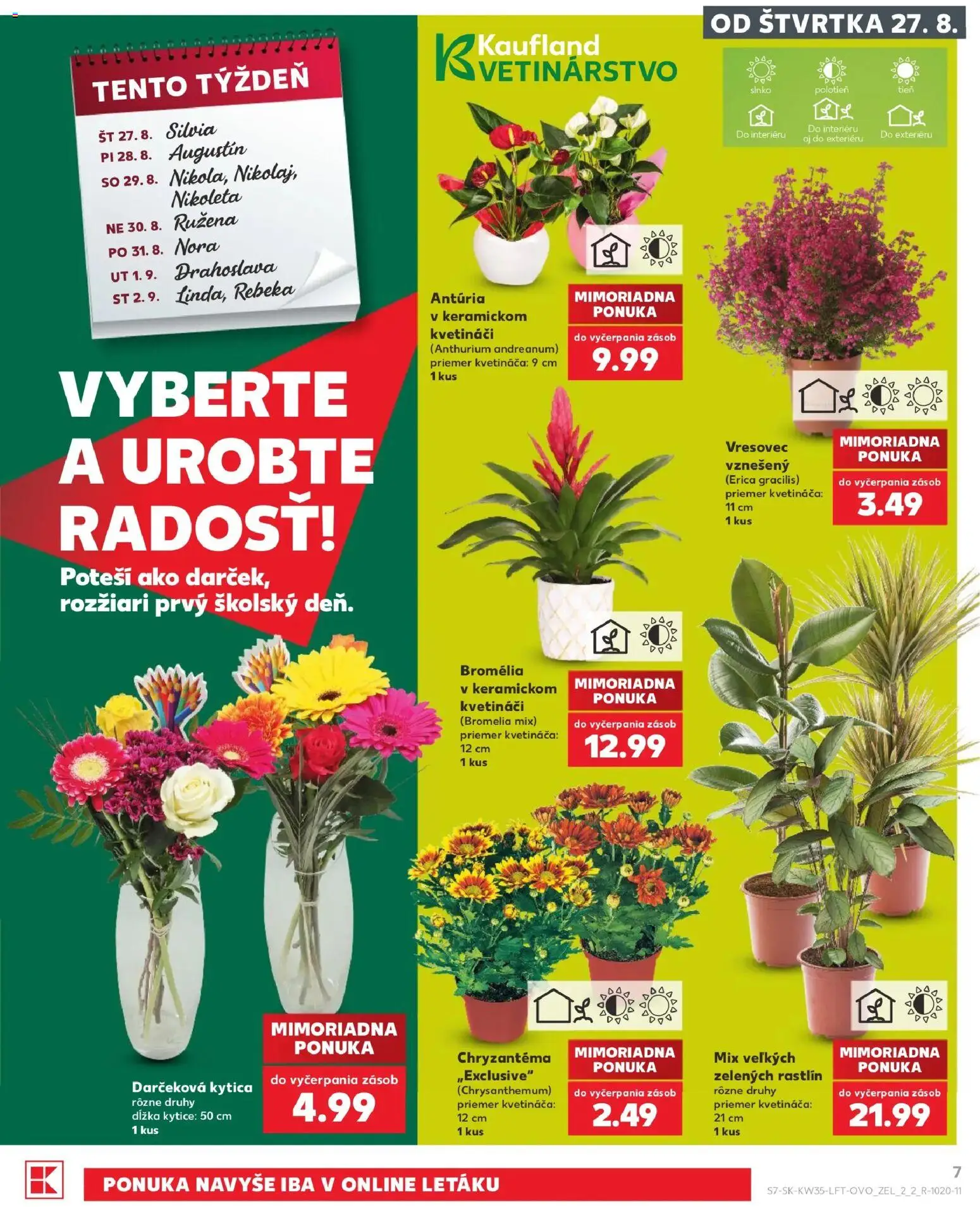 Náhľad Kaufland letáku platného od 27.08.2026