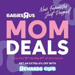 Preview of Babies R Us flyer valid from 15/08/2026