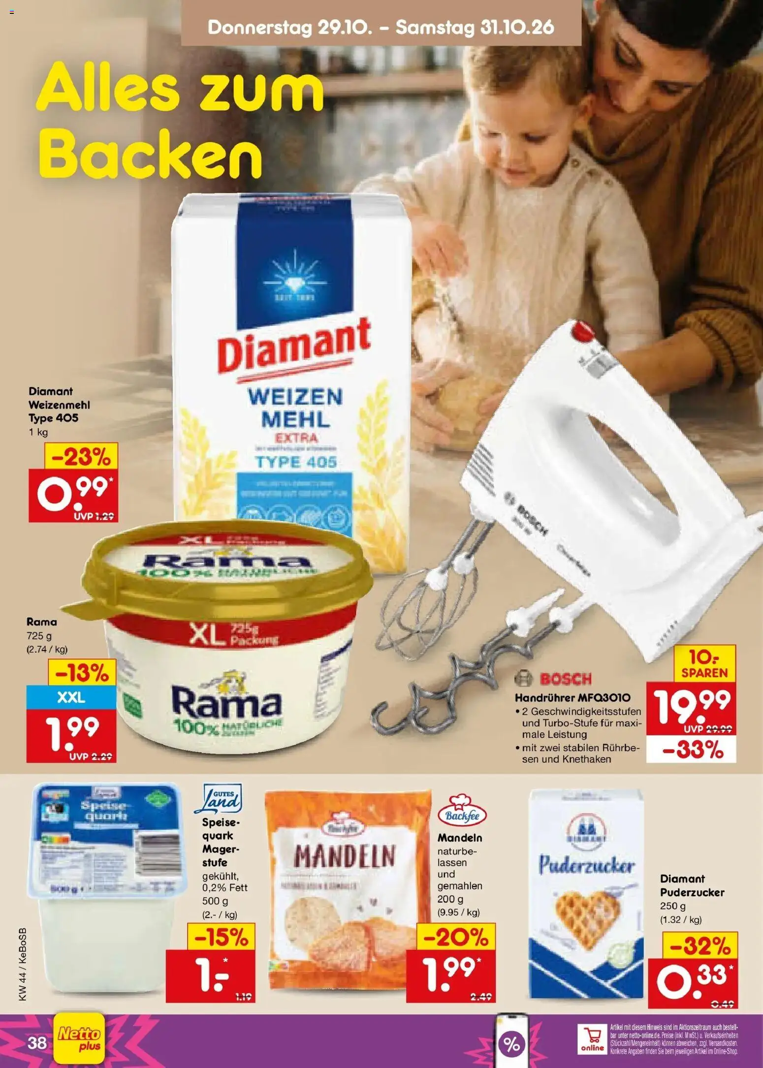 Vorschau von dem Prospekt des Geschäftes Netto Marken-Discount, gültig ab dem 26.10.2026