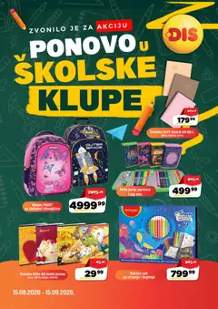 Pregled Super DIS kataloga - važi od 15.08.2026