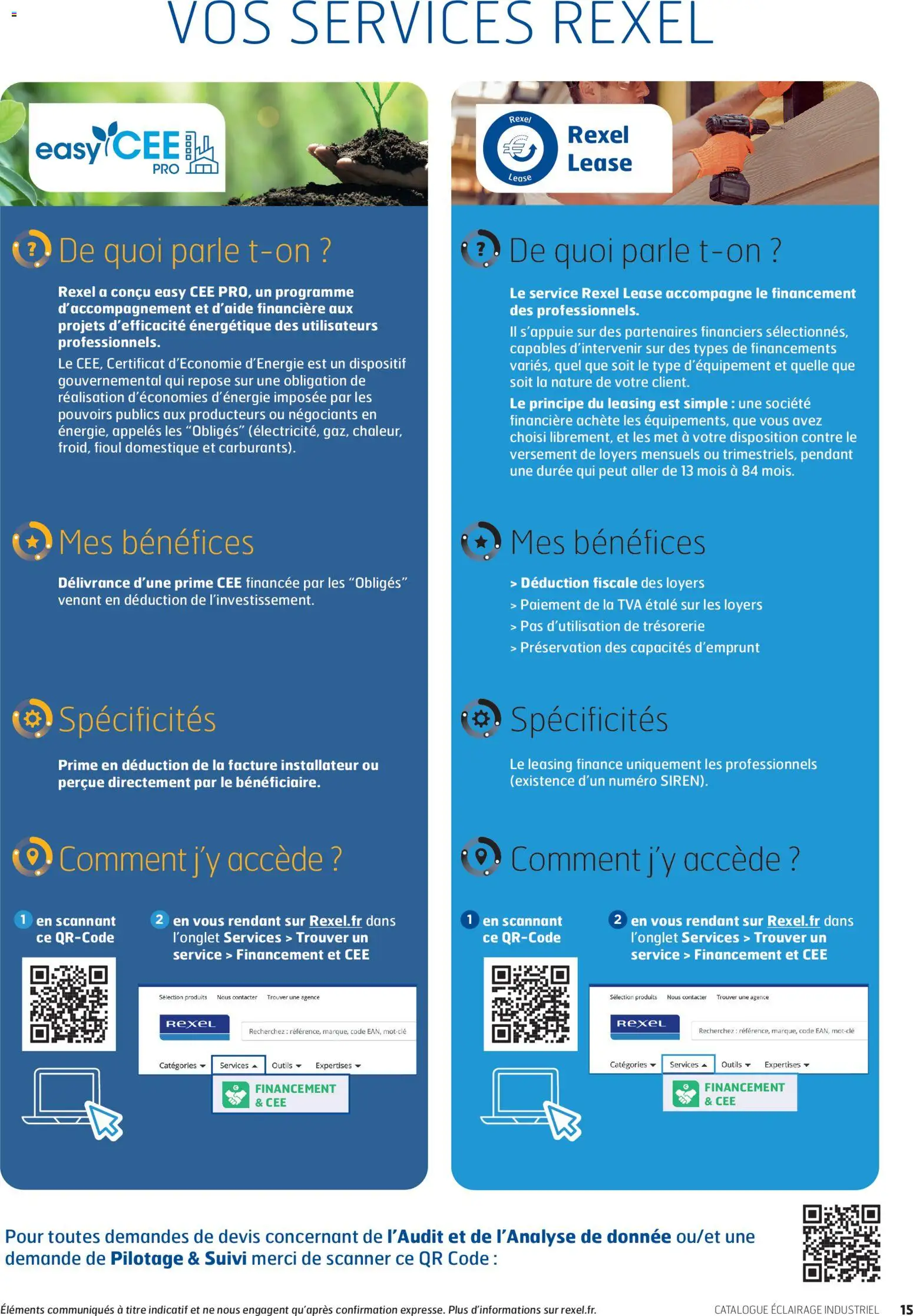 Prévisualisation de Rexel - éclairage industrie du magasin Rexel formulaire valide 16/04/2026 - Scanner, Outils