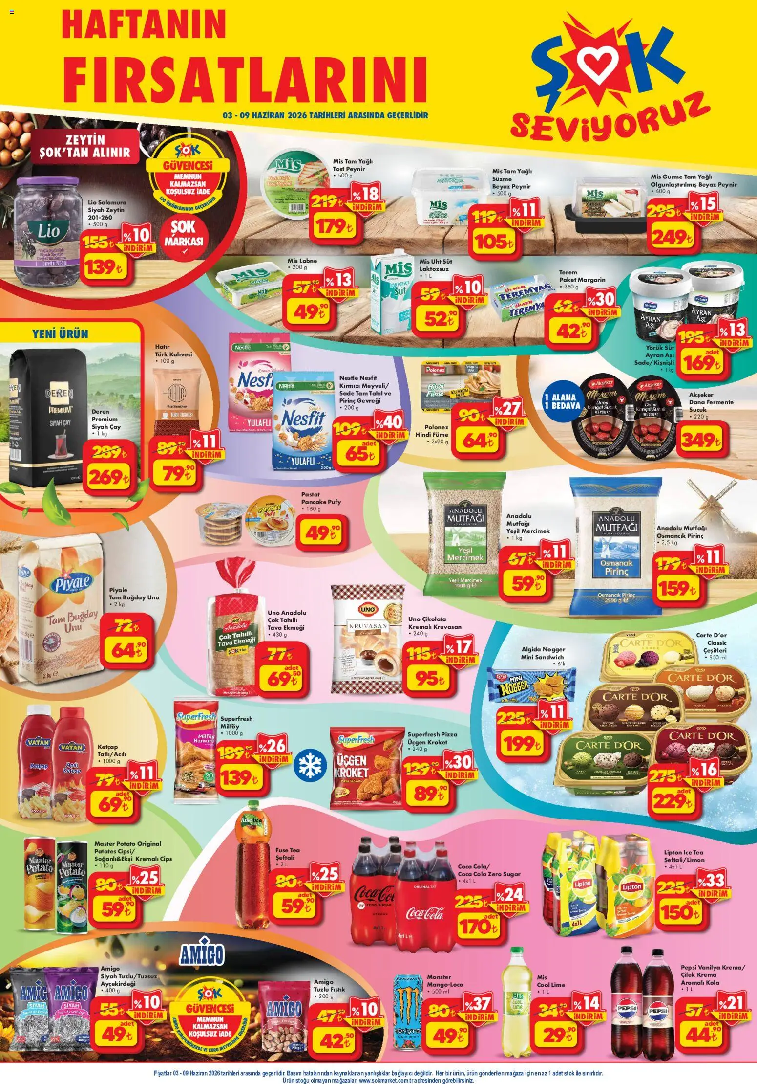 Şok Market Şok Market Katalog 03.06.2026 - Broşürünün önizlemesi