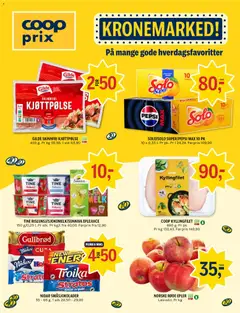 Forhåndsvis Coop Prix kundeavis fra butikk Coop Prix gyldig fra 07/09/2026