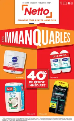 Prévisualisation de Netto - Temps fort Novembre du magasin Netto formulaire valide 03/11/2026