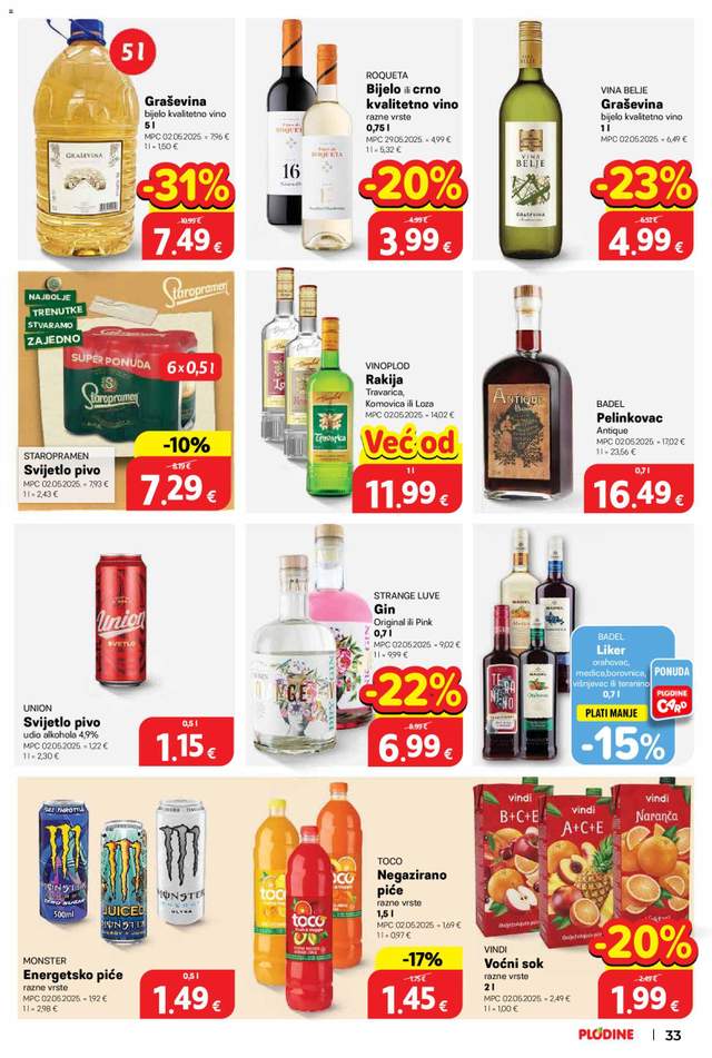 Novi Plodine katalog od 28.10.