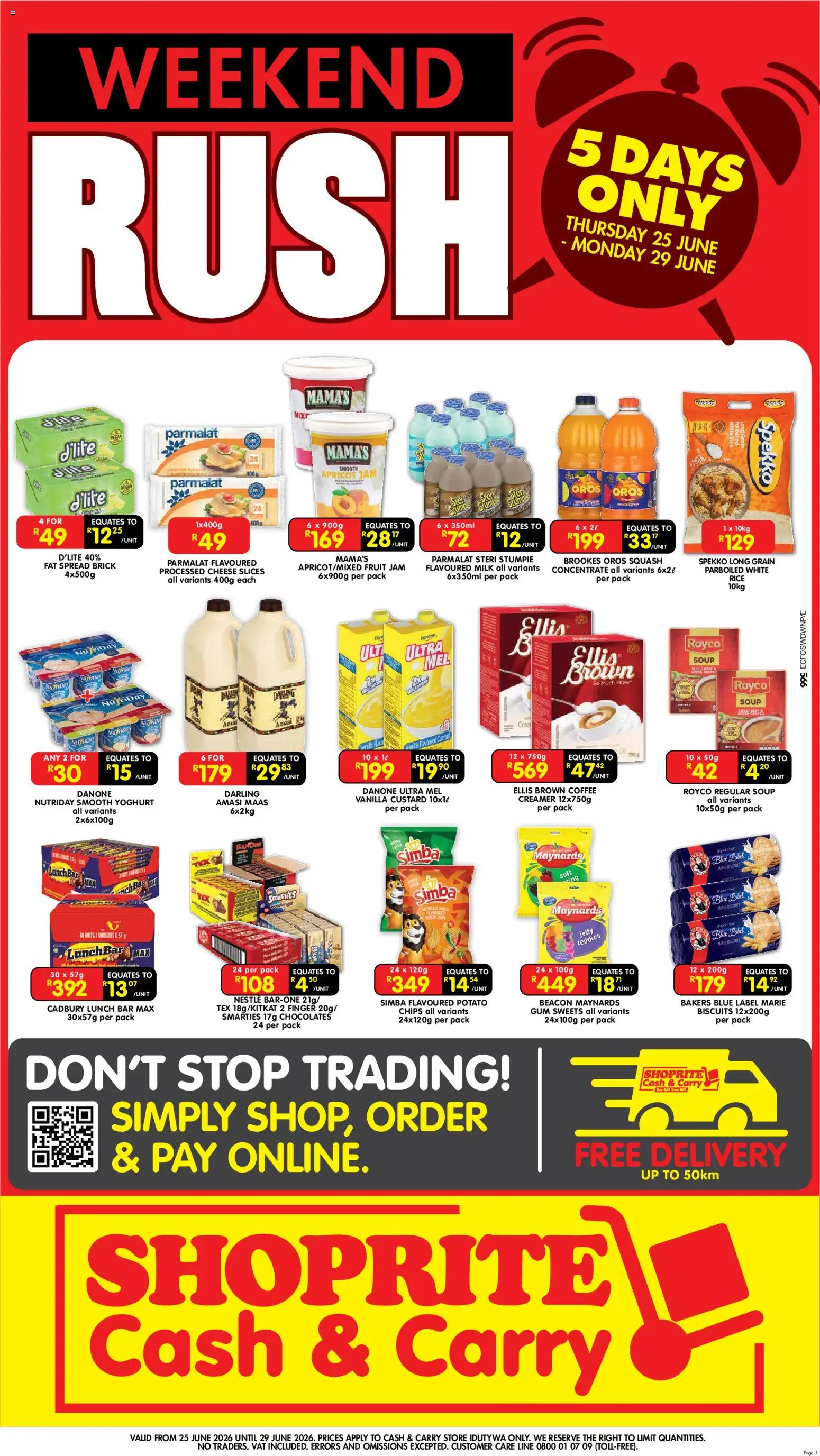 Preview of Shoprite flyer valid from 25/06/2026
