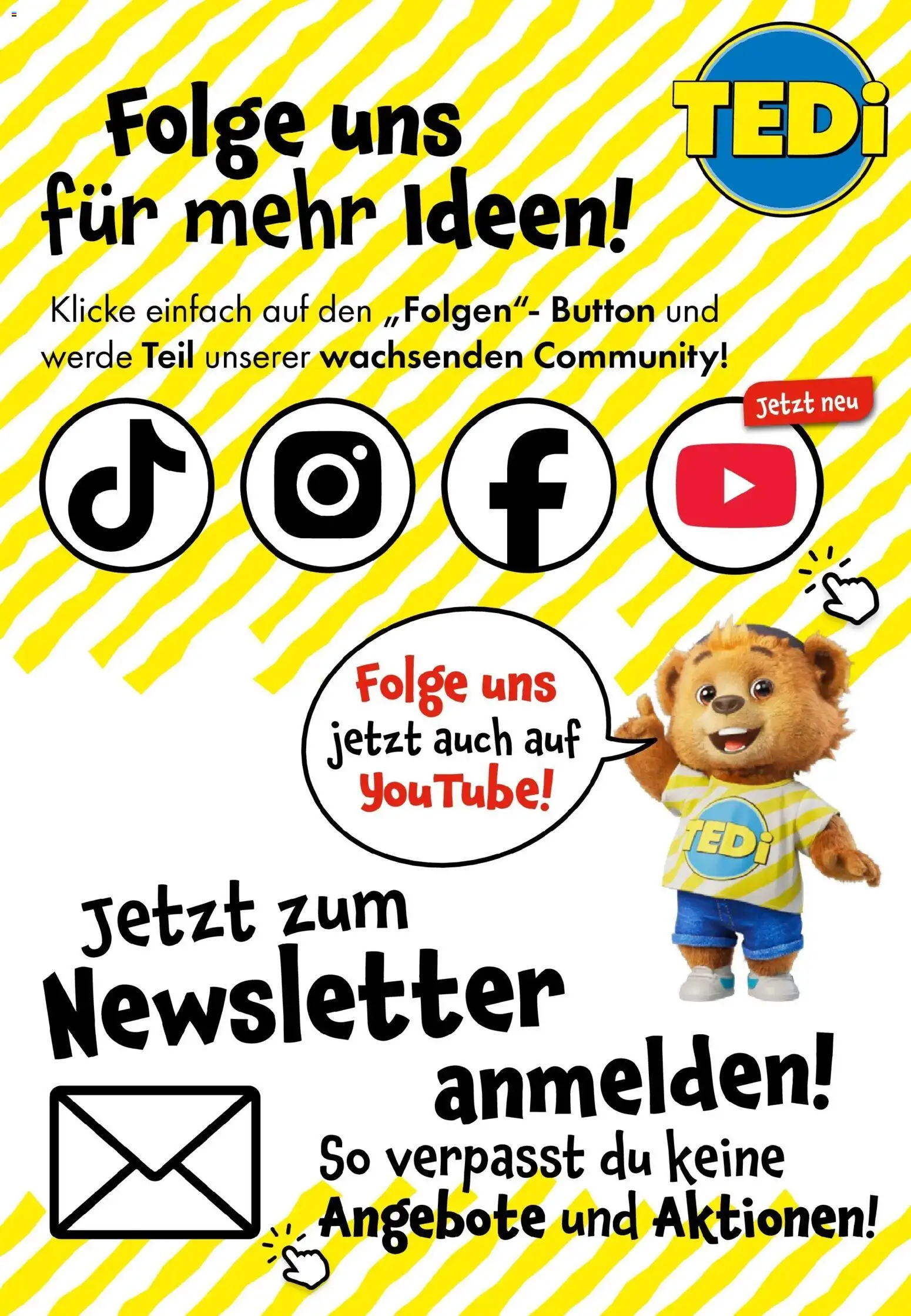 Vorschau von dem Prospekt des Geschäftes TEDi, gültig ab dem 02.09.2026