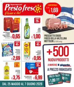 Anteprima dell'opuscolo Presto Fresco volantino dal negozio Presto Fresco valido da 25/05/2026