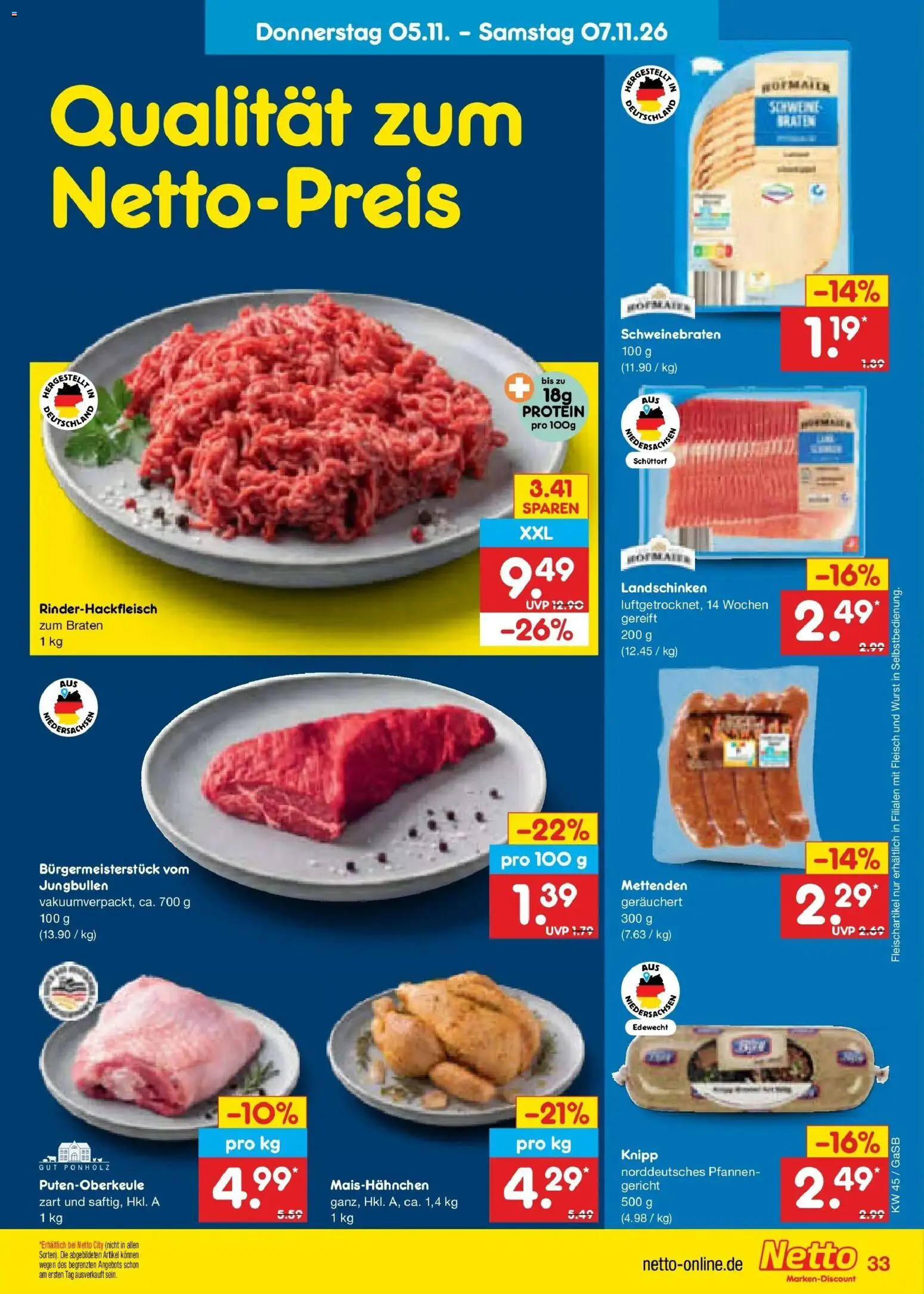 Vorschau von dem Prospekt des Geschäftes Netto Marken-Discount, gültig ab dem 02.11.2026