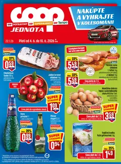 Náhľad COOP Jednota letáku platného od 04.06.2026