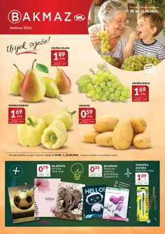 Pregled letka Bakmaz Katalog trgovine Bakmaz vrijedi od 19.08.2026
