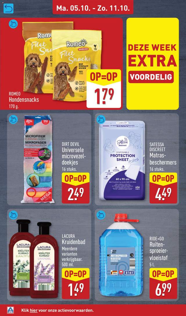 Nieuwe Aldi folder vanaf 05-10
