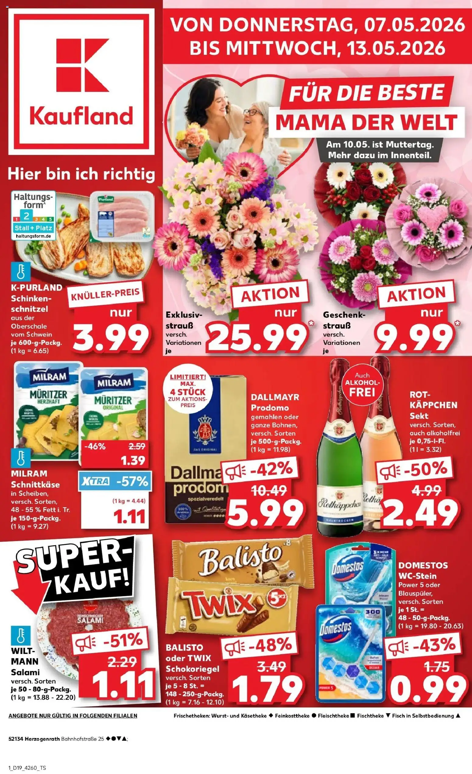 Vorschau von dem Prospekt des Geschäftes Kaufland, gültig ab dem 07.05.2026