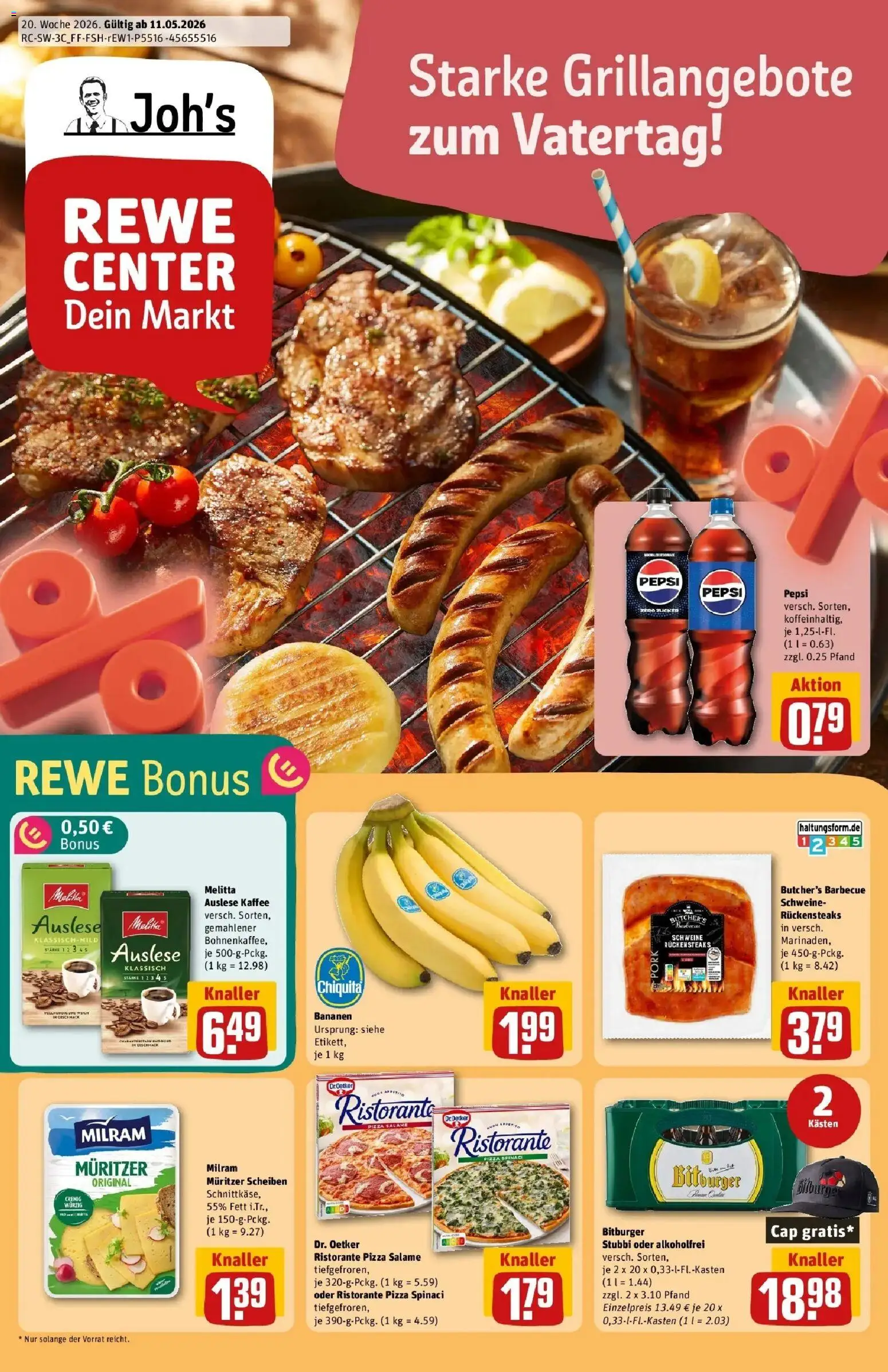 Vorschau von dem Prospekt des Geschäftes Rewe, gültig ab dem 10.05.2026
