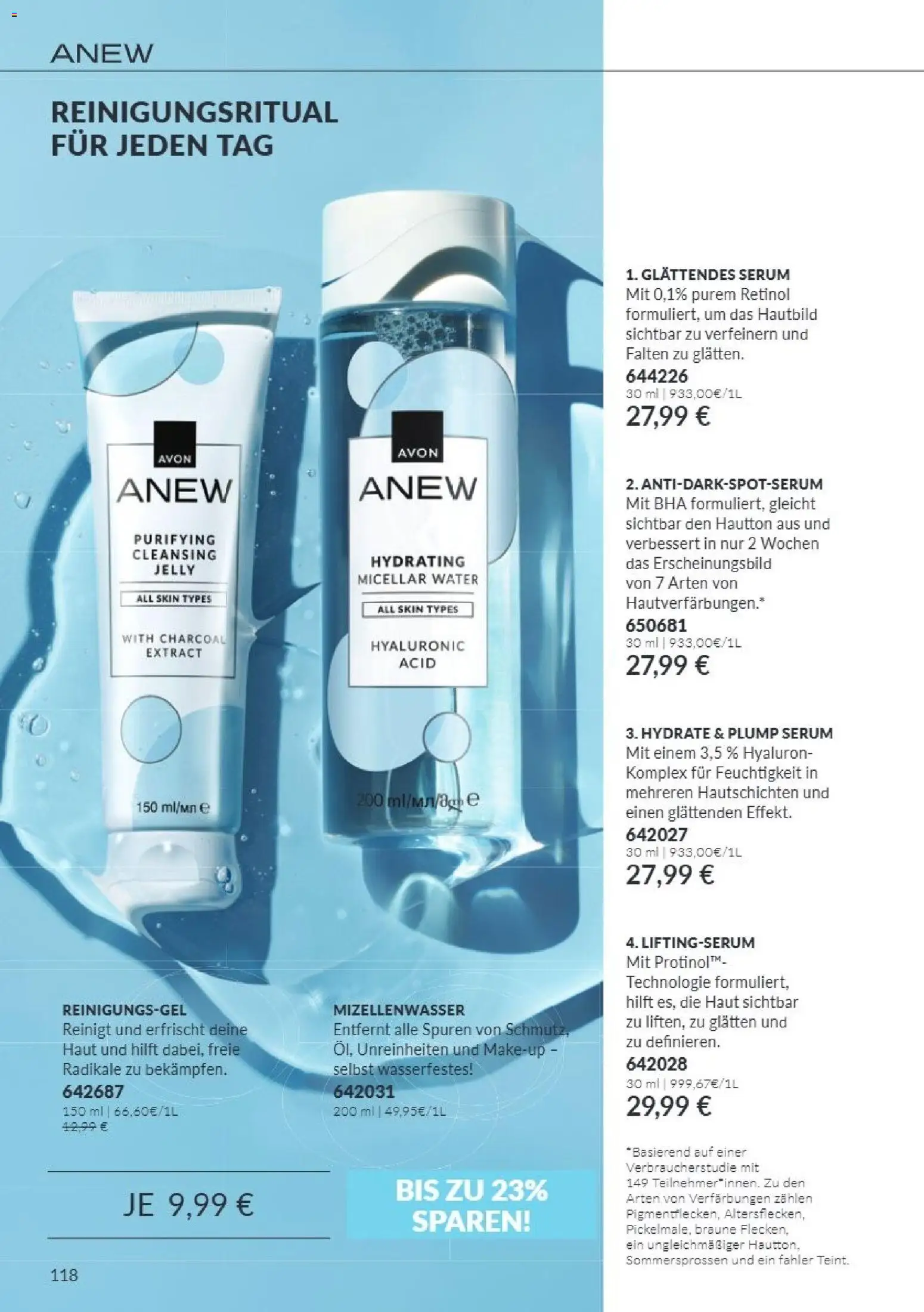 Vorschau von dem Prospekt des Geschäftes Avon, gültig ab dem 01.10.2026 - Mizellenwasser, Serum