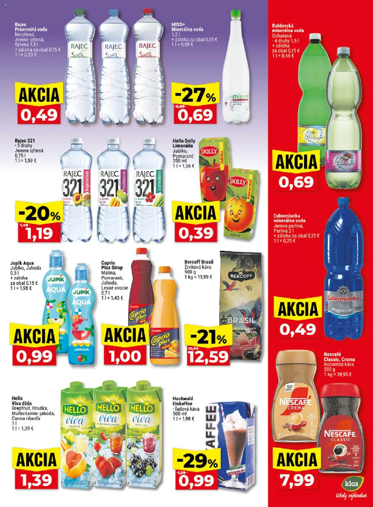 Náhľad Klas letáku platného od 21.09.2026