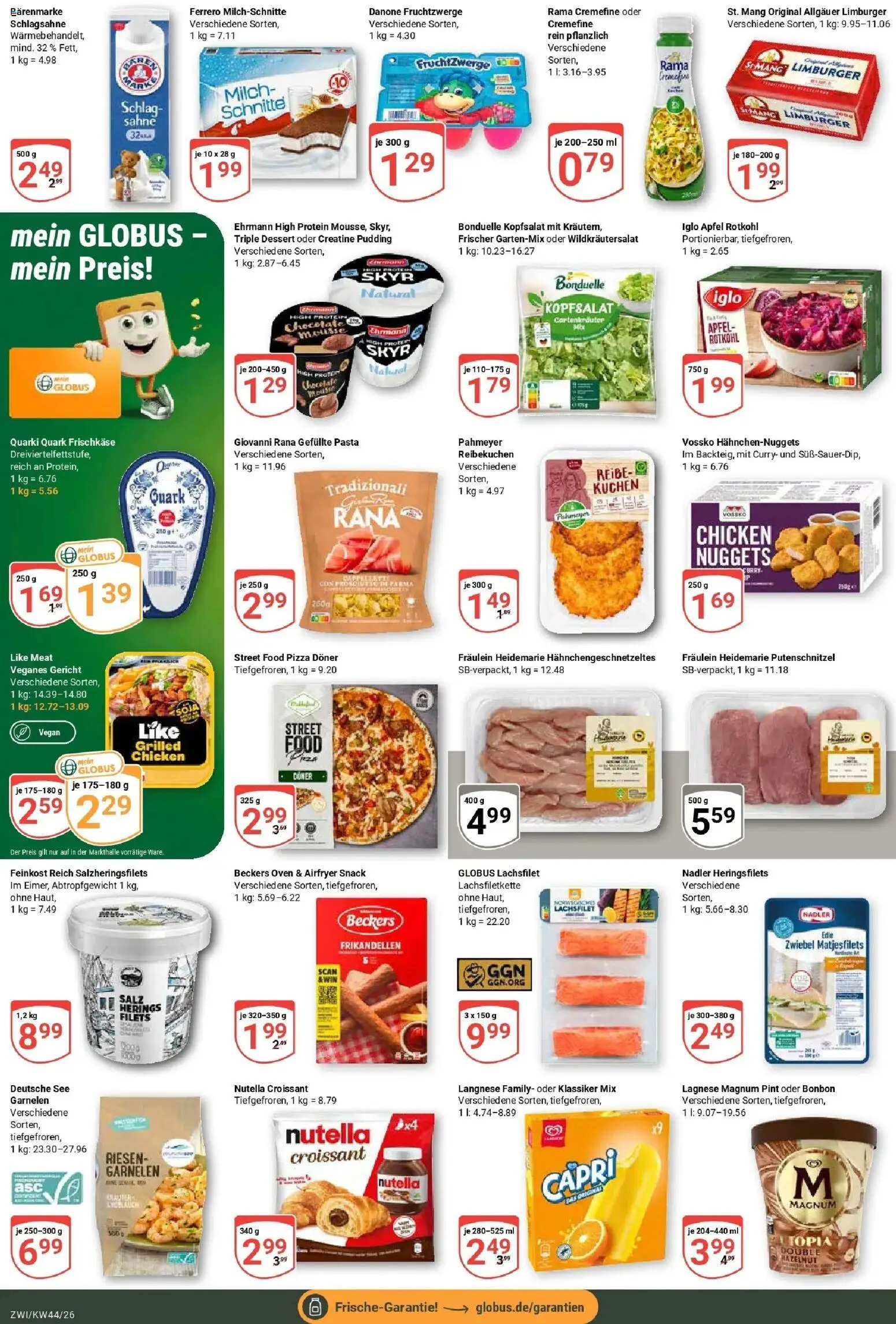 Vorschau von dem Prospekt des Geschäftes Globus, gültig ab dem 26.10.2026