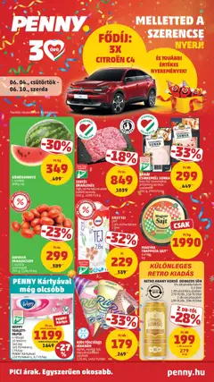 PENNY - PENNY akciós újság megtekintése, amely érvényes 2026.06.04.-től