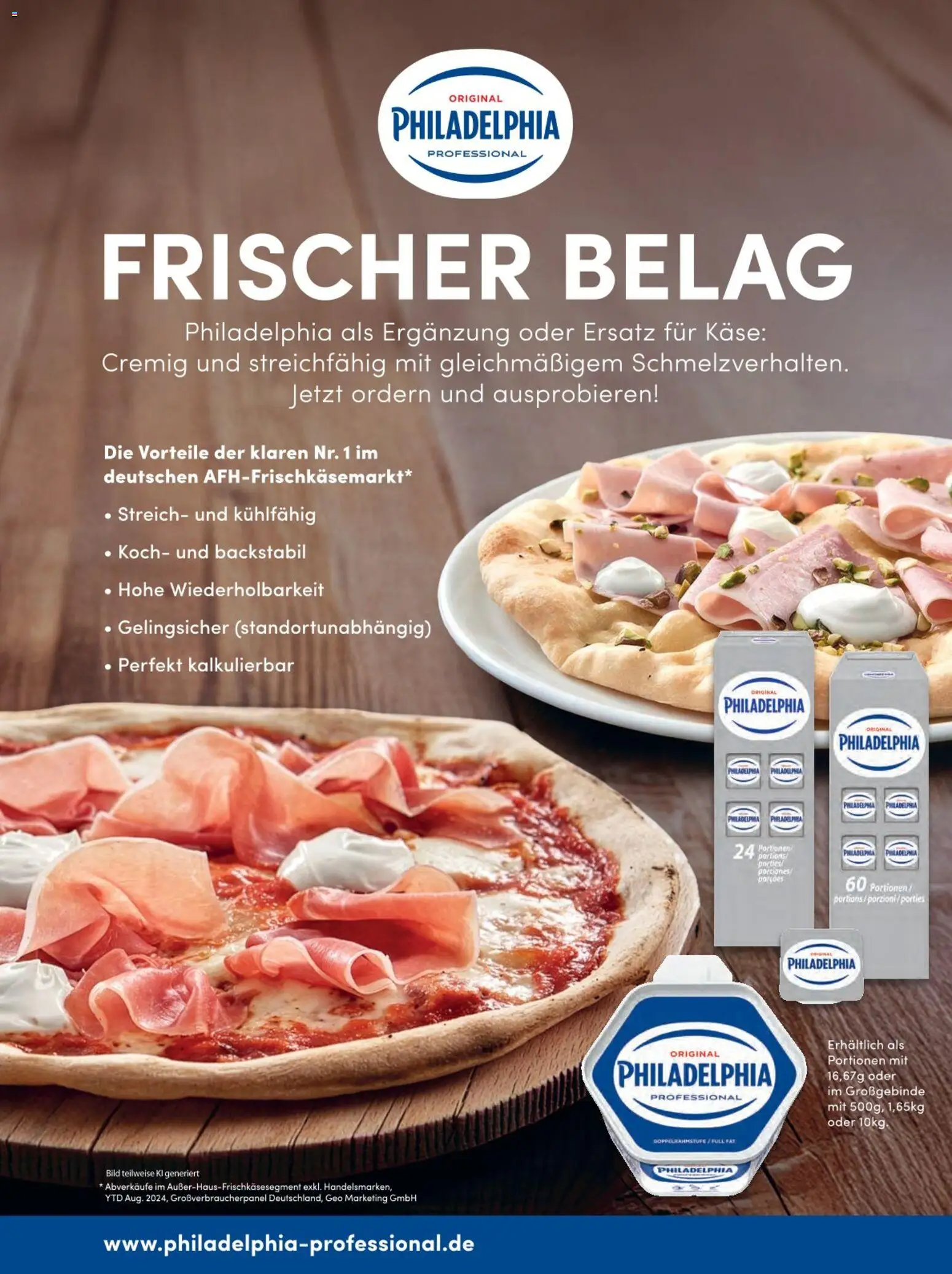 Vorschau von dem Prospekt des Geschäftes Metro, gültig ab dem 01.09.2026 - Käse, Philadelphia