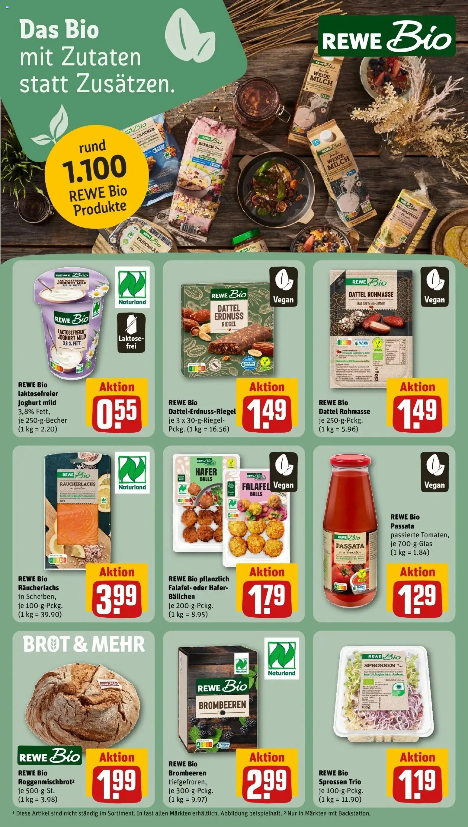 Vorschau von dem Prospekt des Geschäftes Rewe, gültig ab dem 19.10.2026
