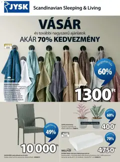 JYSK - JYSK aktuális akciós újság megtekintése, amely érvényes 2026.06.03.-től
